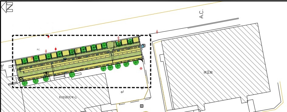 1141119科研大樓後方停車場開放通知